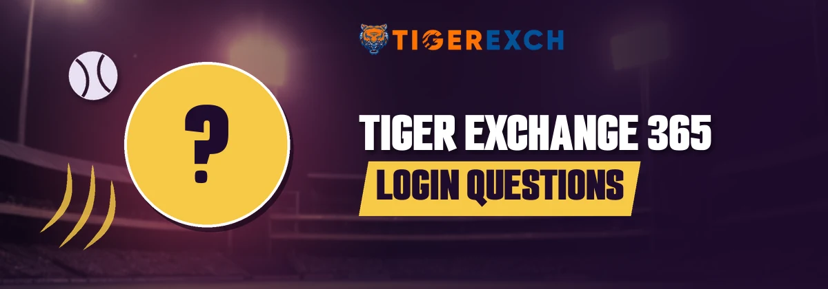Gold question badge heading the Tiger Exchange 365 sign-in questions strip