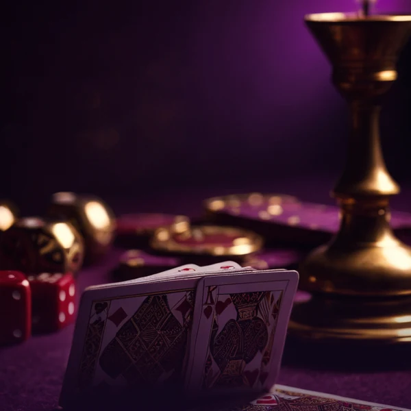 Lucky 7 card game tile centred on a single seven
